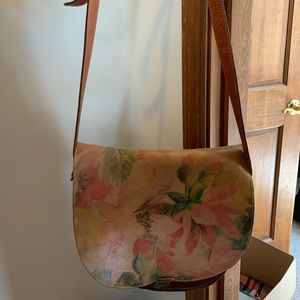 Patricia Nash Leather Cross Body Bag